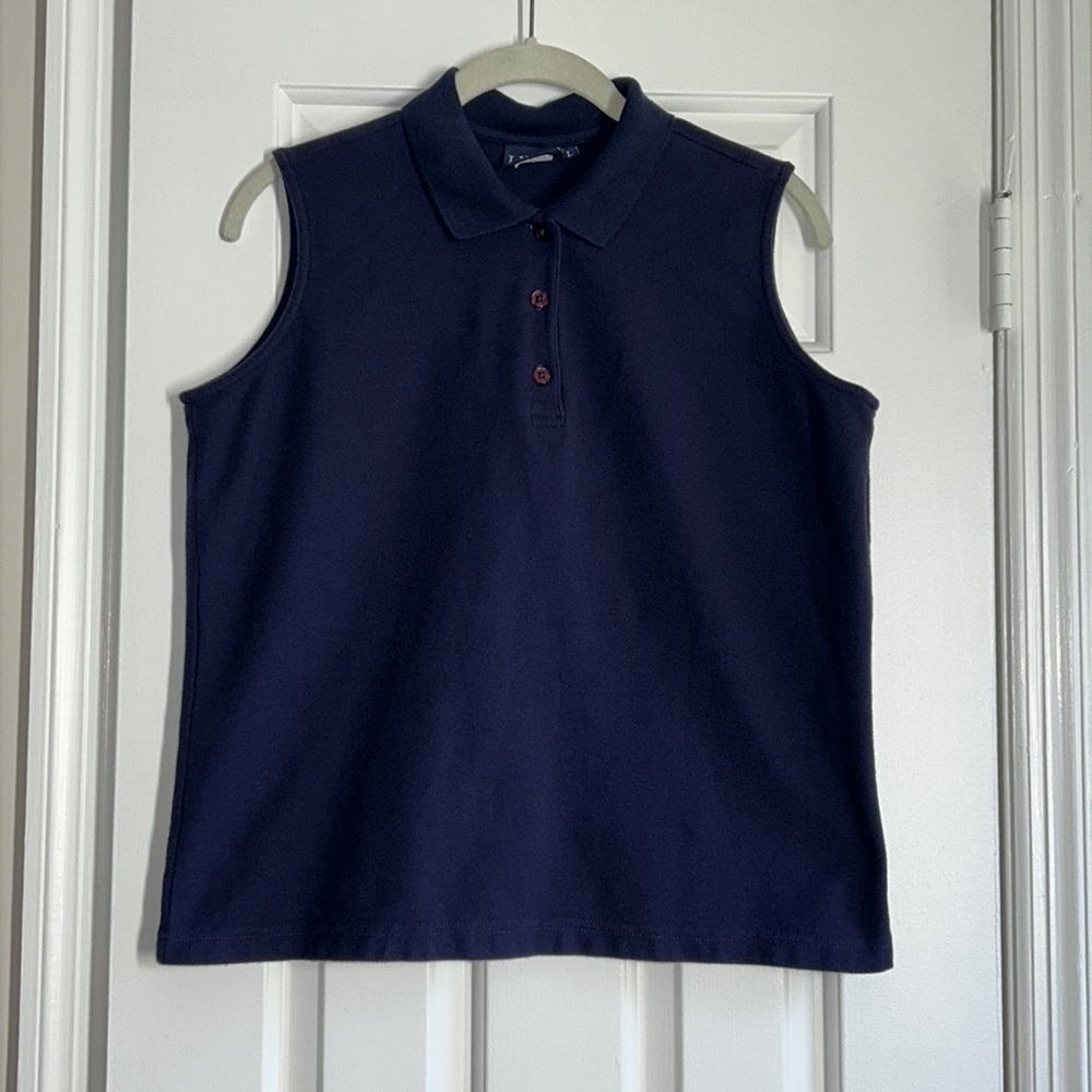 Lily’s of Beverly Hills Womens Navy Polo